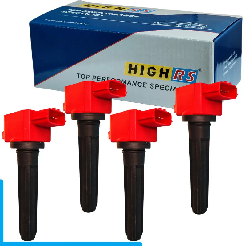 4 IGNITION COIL FOR Mitsubishi Lancer Evolution Ralliart EVO 10 EVO X CZ4A GSR MR 2.0 4B11 Turbo 1831A042 1832A042 H6T11471 view 5