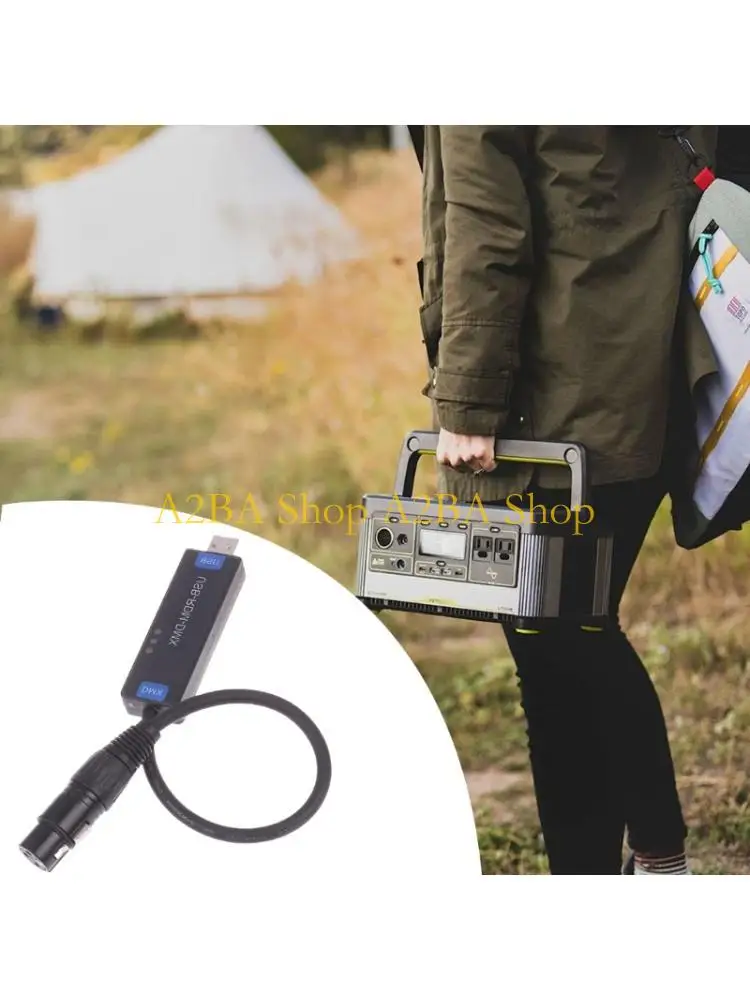 

A2BA Adjustable Stage Lighting Control Cable RDM Remote Management Programmable Function For Moving Head Light Systems