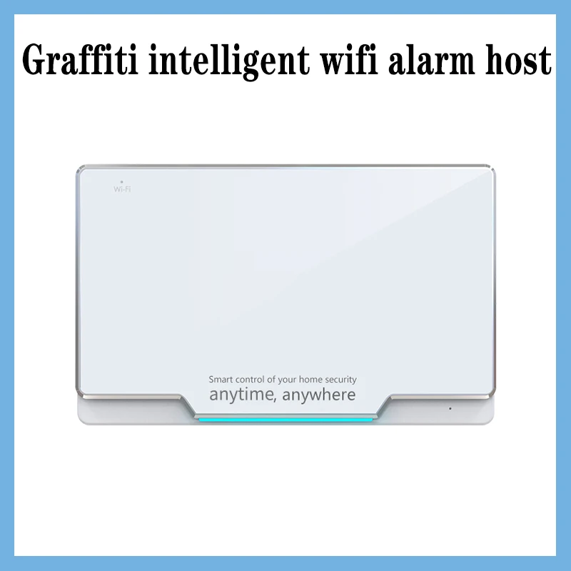 Home anti-theft alarm system Door magnetic wireless doorbell alarm WIFI graffiti smart home application control video monitoring