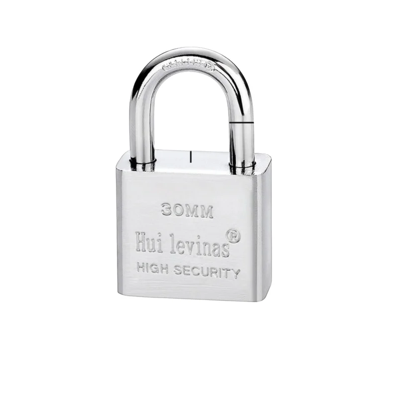 Stainless Steel Padlock for Household Anti-Theft Anti-Pick Waterproof Rustproof Dormitory Lock for Lockers - Durable Security So