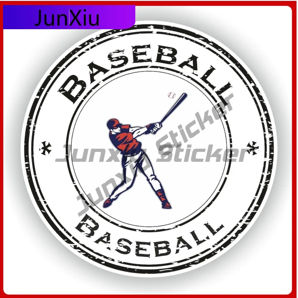 

Baseball Sports Rotundity Symbol Pvc Stickers Scratch Cover Vinyl Decals Cars Rv Camper Motorcycle Bumper Decals Suv Cover Water