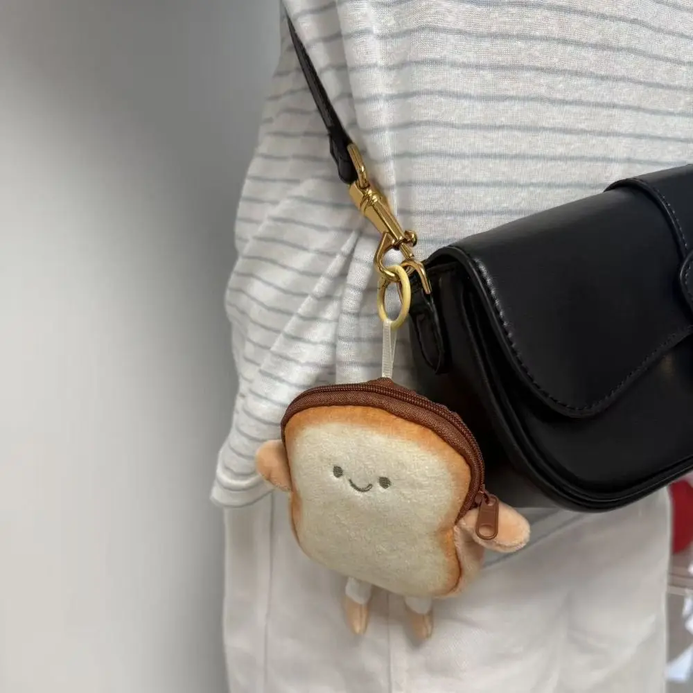 Kawaii faltbare Einkaufstasche, Plüschtier, Nylon, Supermarkt-Aufbewahrungstasche, wiederverwendbare Plüsch-Brot-Puppe, umweltfreundliche Tasche für Herren – Detail 5