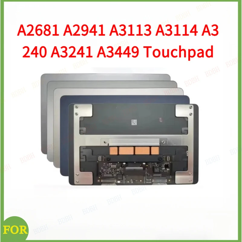BEBH Grey Silver Starlight Midnight For MacBook NewA2681 A2941 A3113 A3114 A3240 A3241 A3449 Touchpad Trackpad