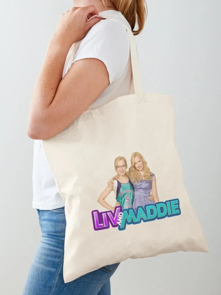 Liv and Maddie Tote Bag Women's shopper bag Big bag women Beach shopper bags for women