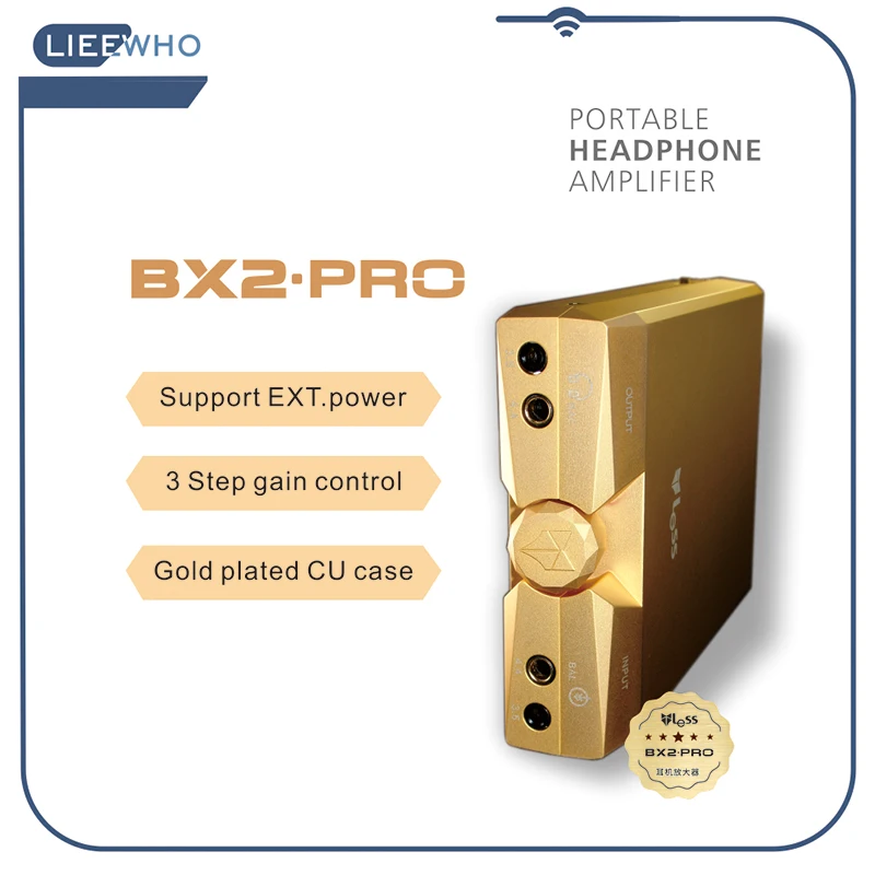 LIEEWHO | LessBX2-PRO Portable Fully Balanced Discrete Headphone Amplifier.