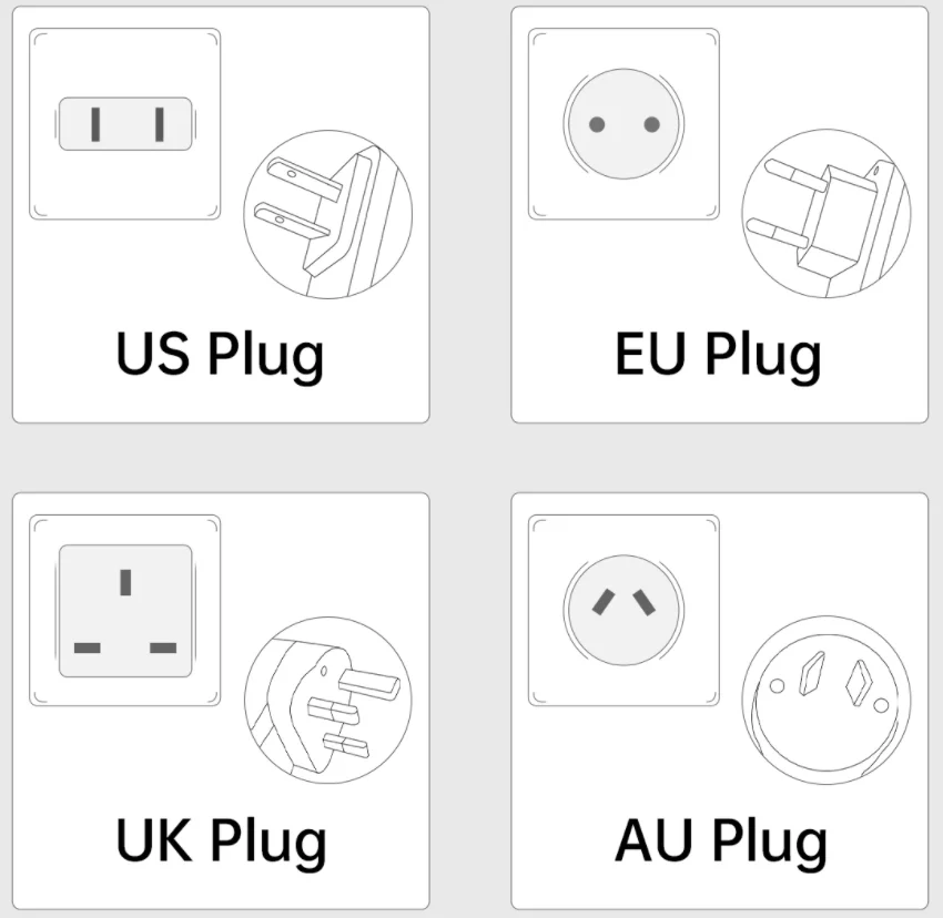 Fonte de alimentação para câmera PTZ, entrada AC 100-240V, saída DC 12V 2A, plugue EU, carregador adaptador de alimentação para segurança CCTV