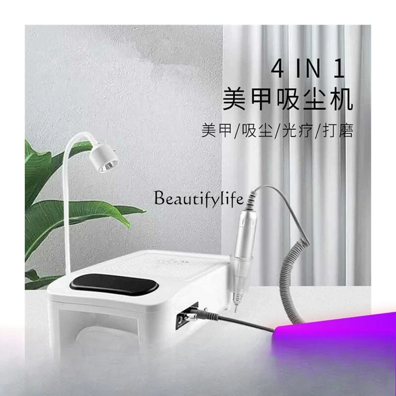 110V multi-functional four-in-one nail polisher with its own vacuum cleaner