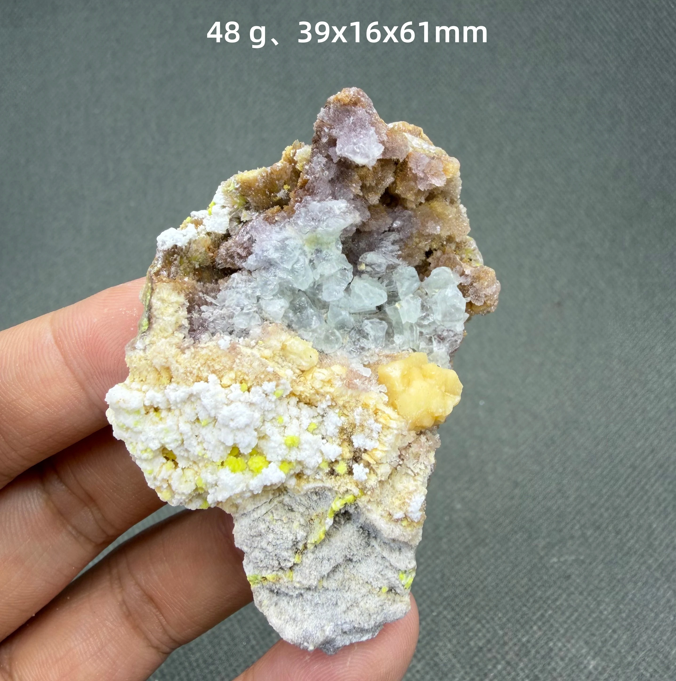 Natural rare Carlhintzeite and Creedite mineral specimen