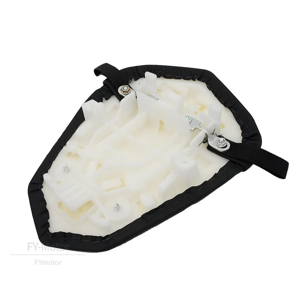 Motorcycle Black Passenger Rear Seat Pillion Cushion Fit For Yamaha YZF 1000 R1 2009 2010 2011 2013 2014