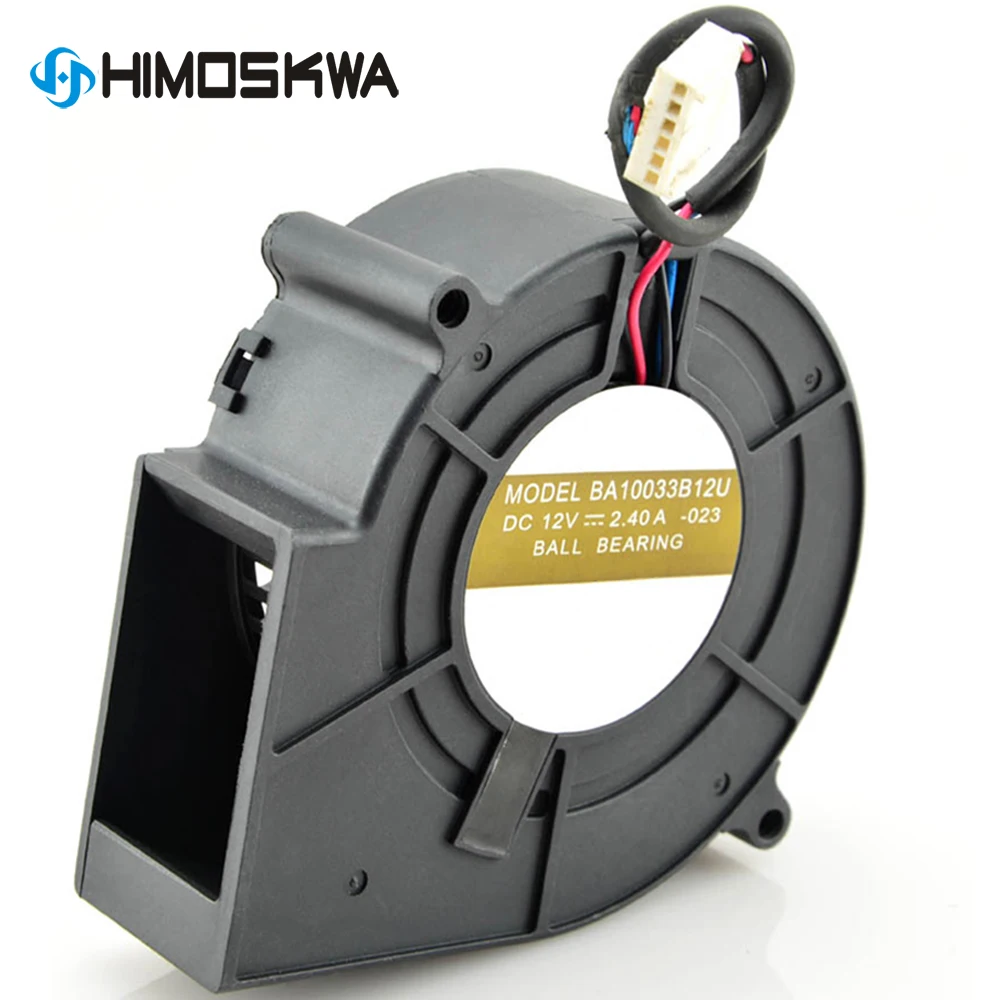 

BA10033B12U 9CM 9733 97*94*33 DC 12V 2.4A centrifugal computer cpu cooling fans air blowers