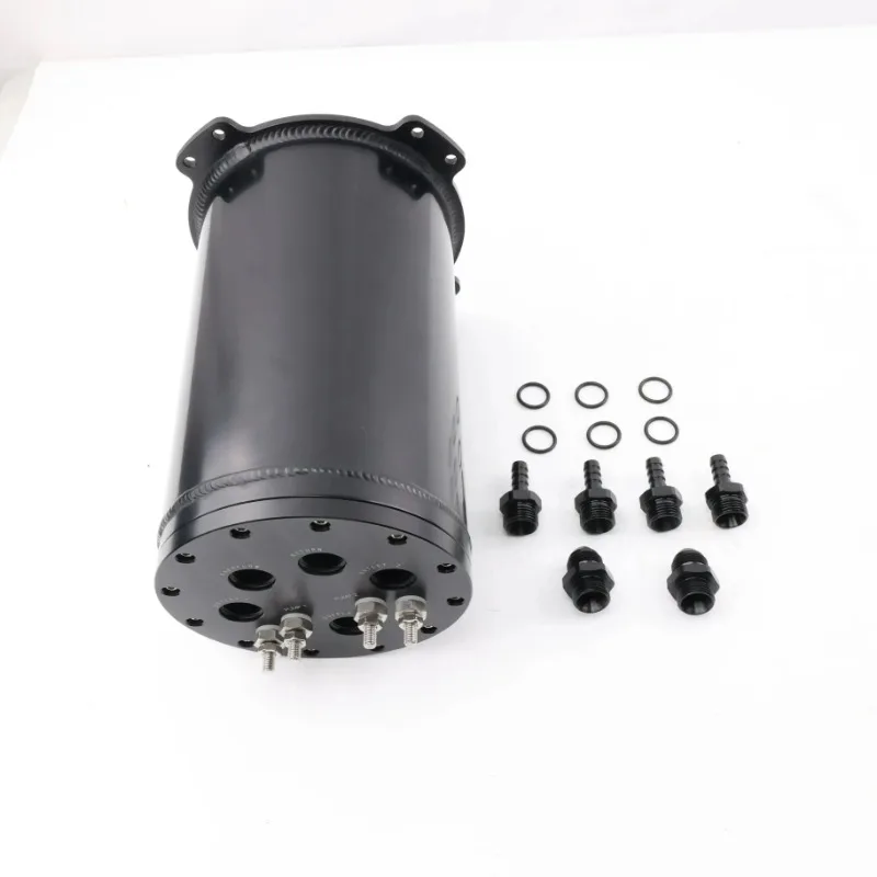 High Flow 2.8L Dual in-Tank Twin Pump Fuel Surge Tank - for EFP-500, AEM 50-1000, Walbro GSS340