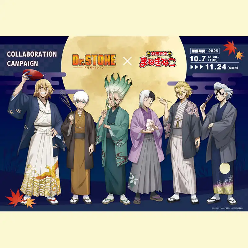 

Dr.Stone Japanese Anime Peripheral Karaoke Version Acrylic Stand Collectible Desk Ornament Creative Birthday Gift for Friend Toy