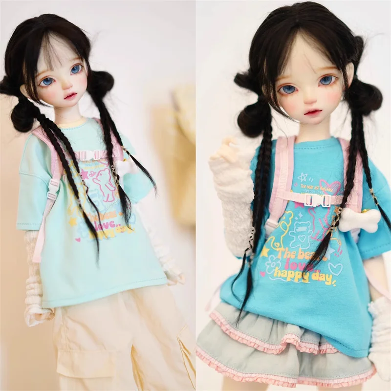 New Arrival BJD Doll Clothes for 1/4 1/5 1/6 MSD MDD YOSD Doll T-shirt Pants Skirt Doll Clothing Accessories (Excluding Dolls)