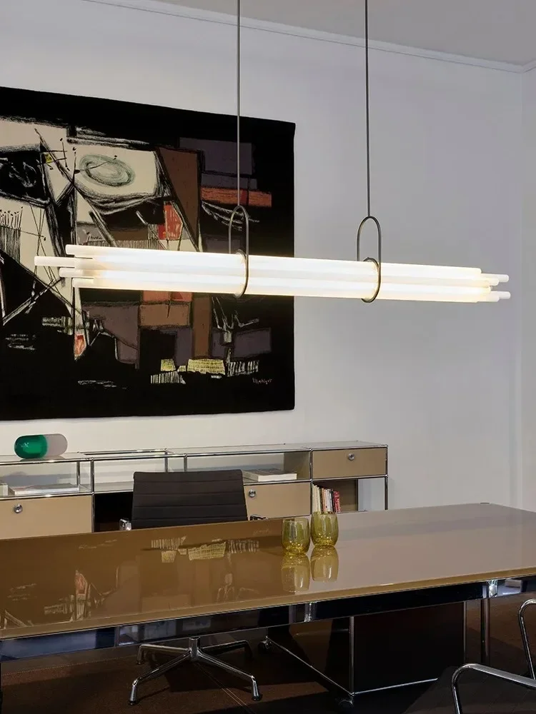 

French DCW NL12 bar restaurant pendant light modern and simple cylindrical bar design bar counter island pendant light