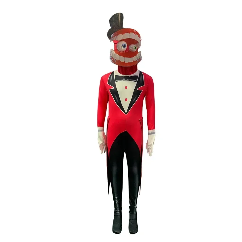 O Incrível Circo Digital Cosplay para Crianças, Anime Palhaço, Macacão, Máscara, Trajes de Halloween para Meninos e Meninas