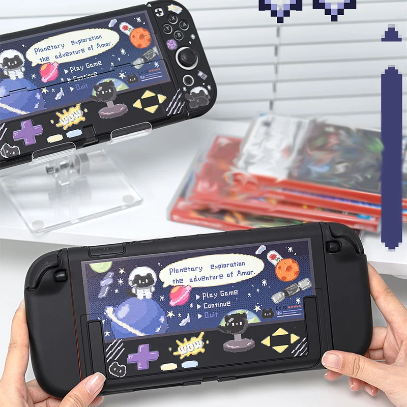 

Dockable Hard Case Protective Shell Cover For Nintendo Switch 2 Game Console Joy-con Back Full Protector for Switch2 Accessories