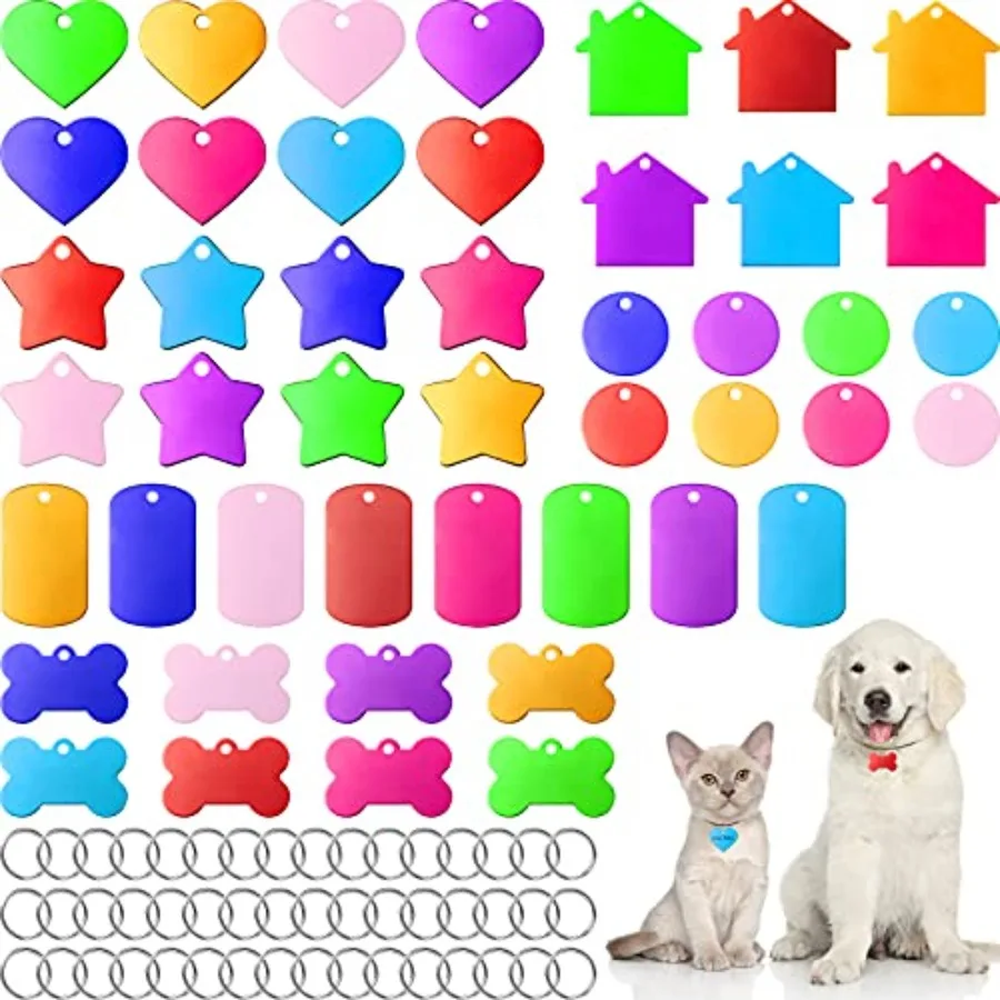 48 Pcs Blank Pet Id…
