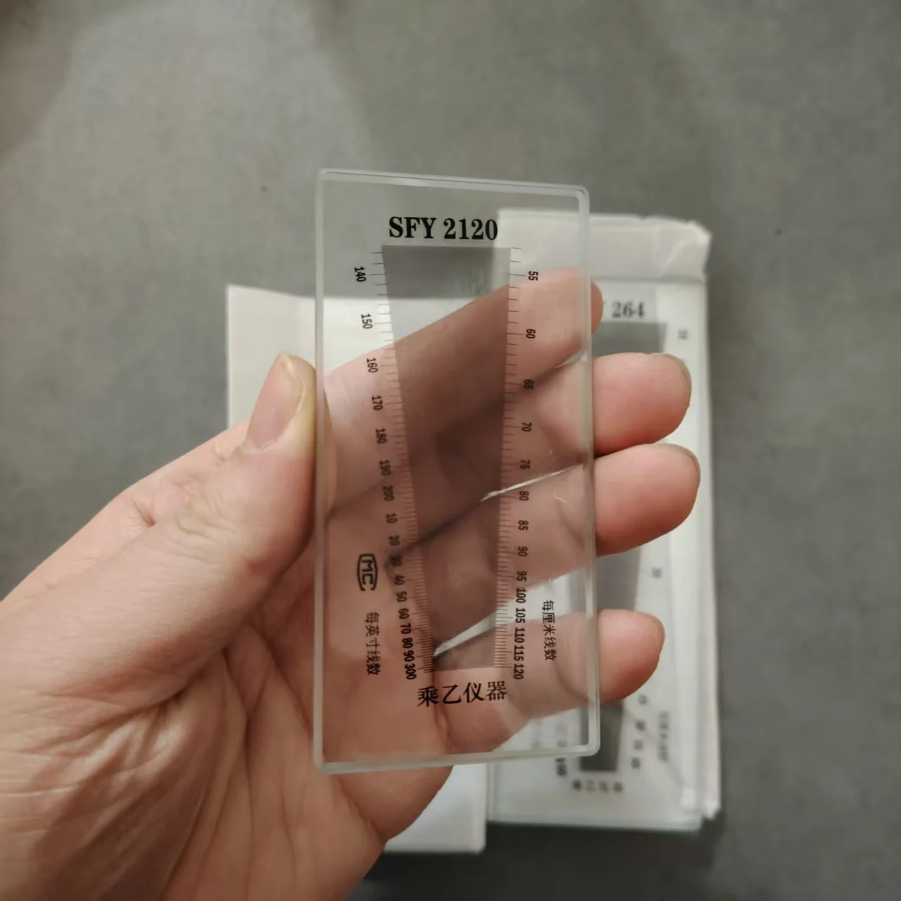 

1 шт., зеркало для плотности ткани, стеклянная ткань, деформация утка, зеркало, деформация и инструмент для измерения плотности утка