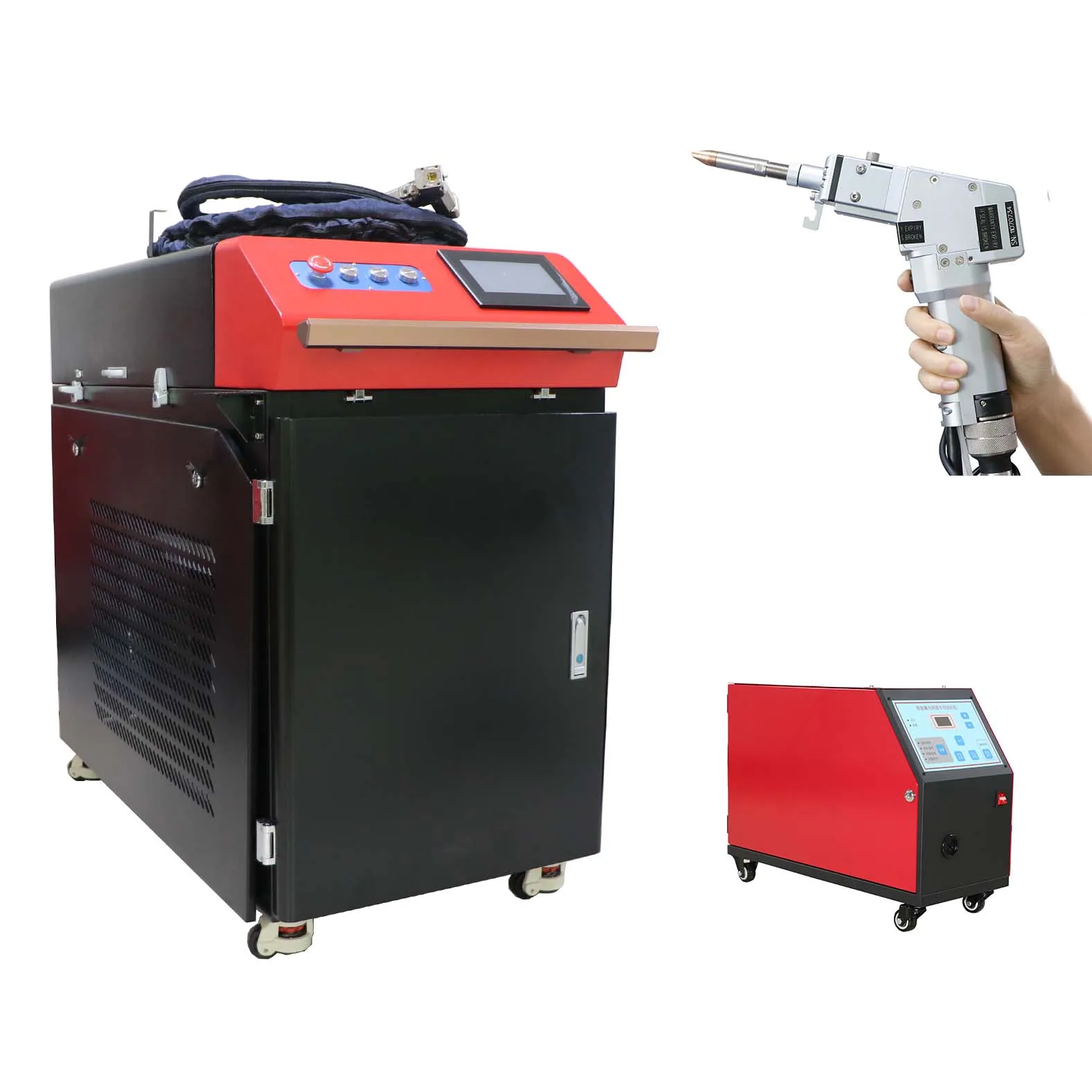 

3 in 1 High Speed Handheld Fiber Laser Welder for Stainless Steel Aluminum Copper Metal Laser Welding Machine Price 1000w 1500w