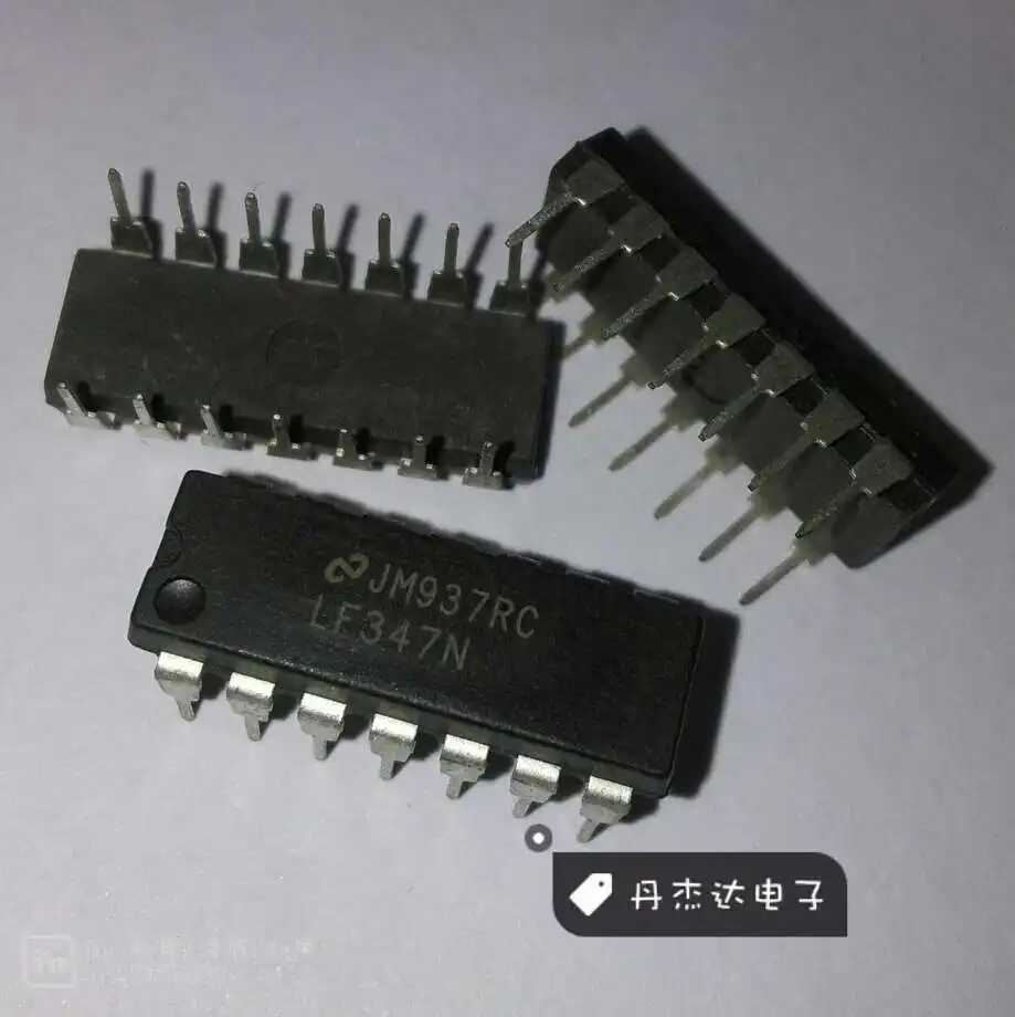 

30pcs original new 30pcs original new LF347N LF347 DIP-14 four-operational amplifier with JFET input