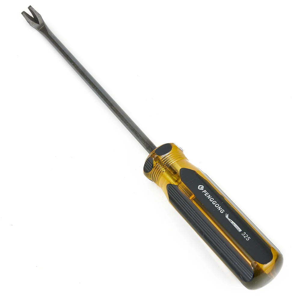 Pry Bar Staple Lifter Chrome Vanadium Steel Tack Nail Pin Remover Handle Upholstery Puller Pry Bar Hand Tools