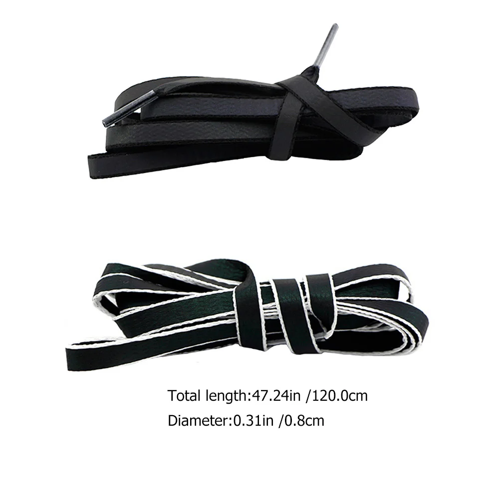 2 pezzi 2 paia lacci riflettenti olografici per scarpe da ginnastica scarpe stivali pattini lacci per scarpe sportive unisex lacci piatti fluorescenti