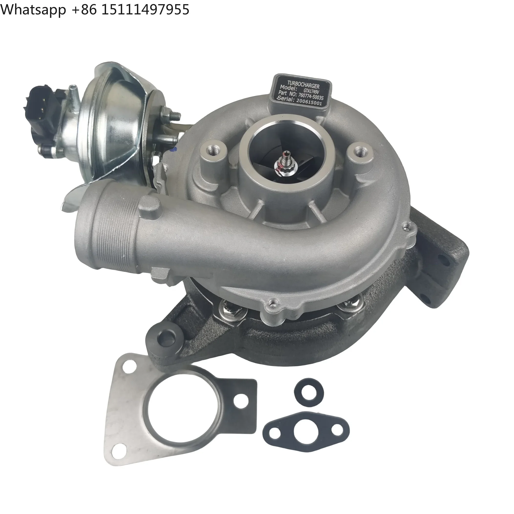 Factory Turbocharger GT1749V 760774 Complete Turbo for Fod C-Max Volo C30 136HP 100Kw 2.0D DW10BTED D4204T 2004-2006