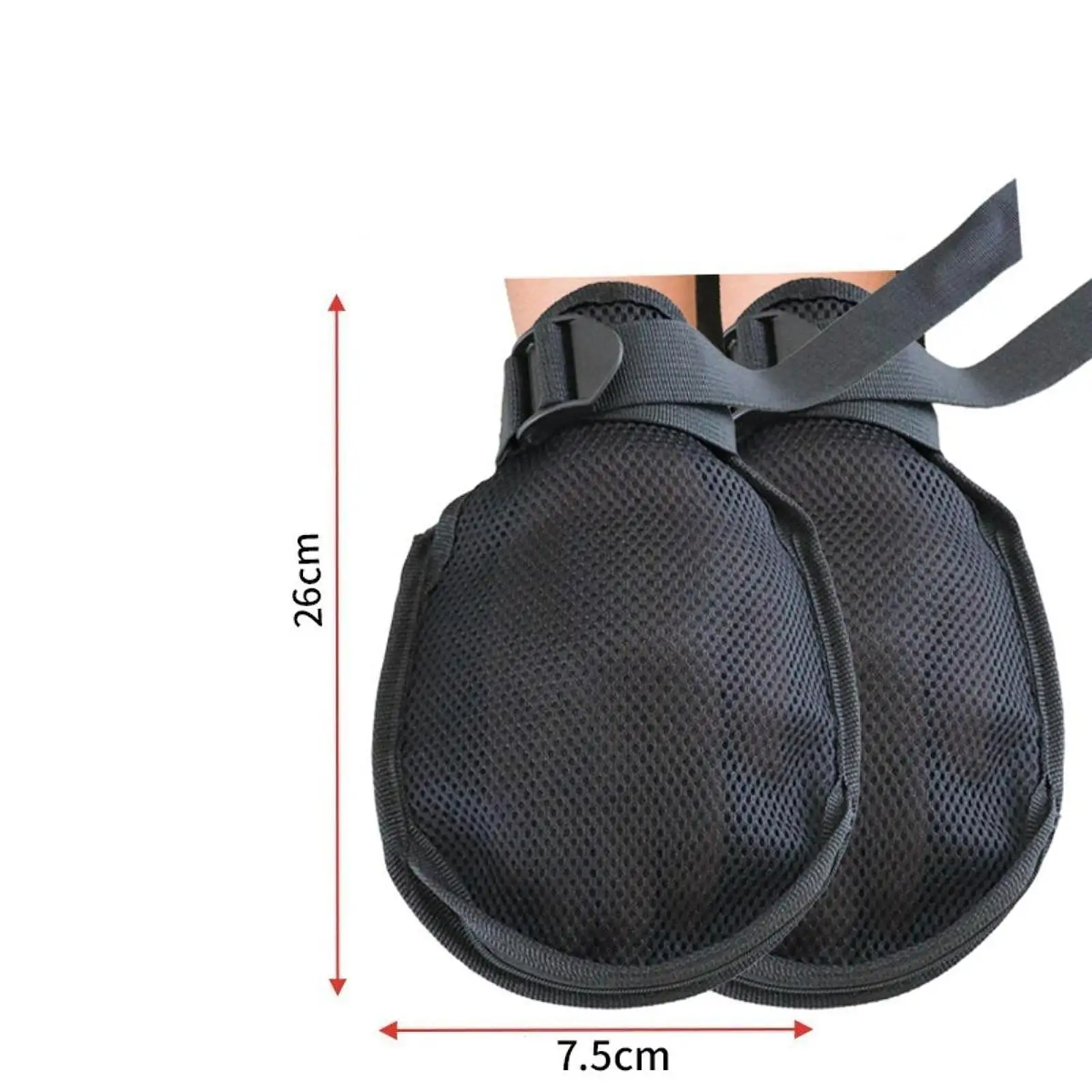 

Elderly Patient Protection Breathable Mesh Restraints Gloves Secure Hand Control Mitts Comfortable Easy Clean