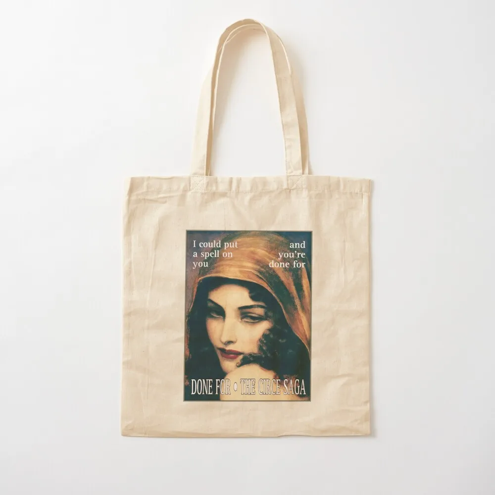 Done for epic the musical circe saga poster Tote Bag cute tote bag shopper bags custom canvas bag