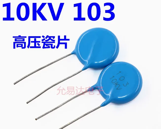 5PCS 10KV103 10NF 고전압 세라믹 커패시터 10NF 커패시턴스 10KV 103M 세라믹 커패시터