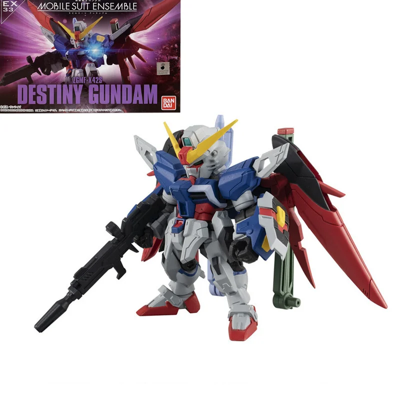 

Bandai Genuine Gundam Gashapon MSE EX33 SEED Destiny Collection Gunpla Anime Action Figure Toy Mobile Suit Ensemble For Children