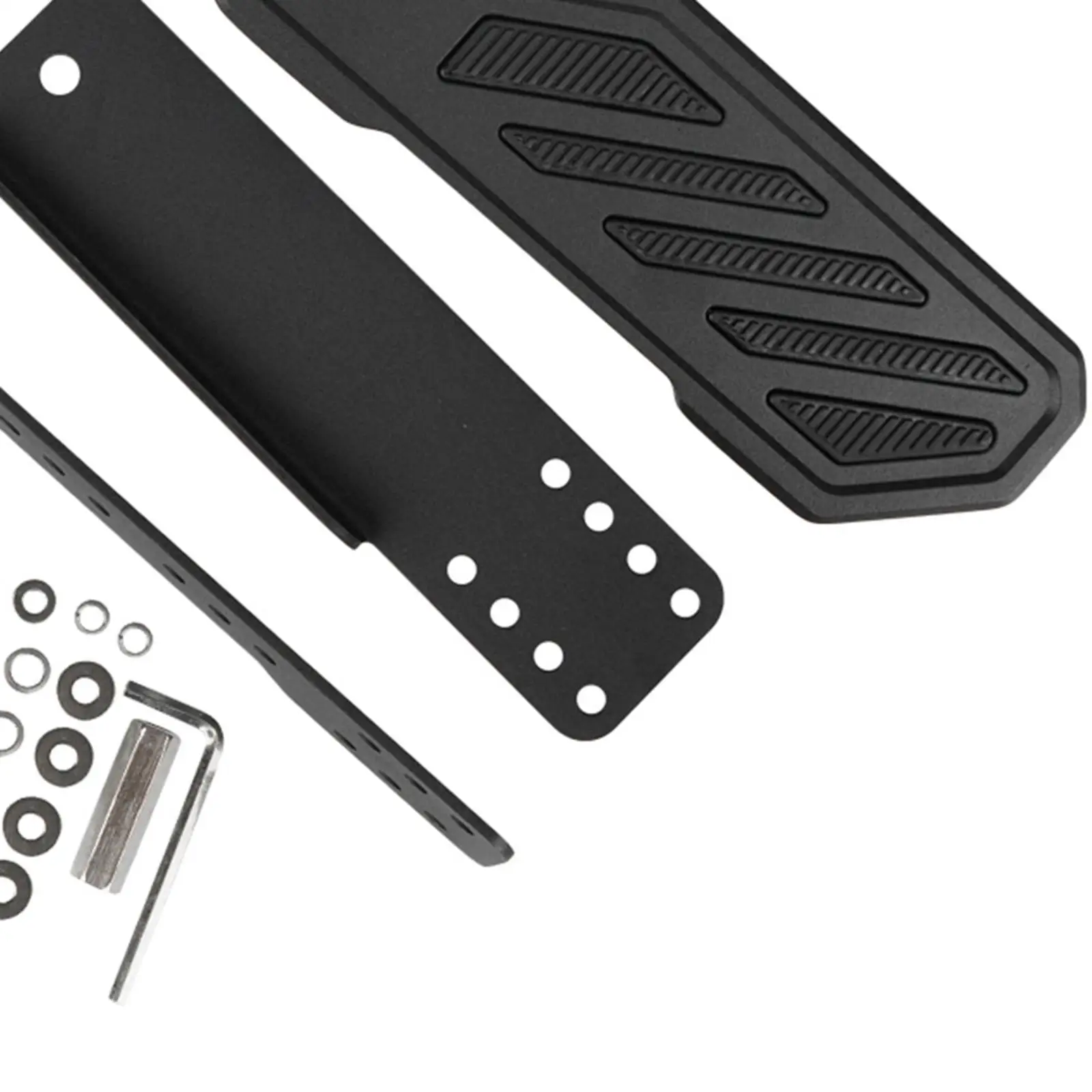 High Reliability Dead Pedal Metal Foot Rest Kick Panel Sturdy Quality Car Accessory for Safe Driving