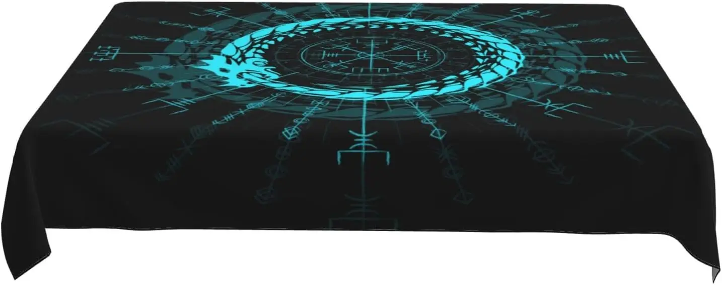 Viking Dragon Symbol Tableclot – обзор и цена Home Textiles Premium