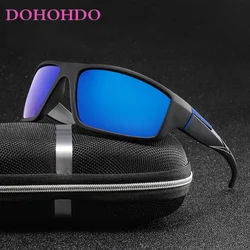 Men Fashion Polarized Sunglasses Women Brand Design Classic Square Sun Glasses Driver Shades Male Vintage Mirror Glasses UV400