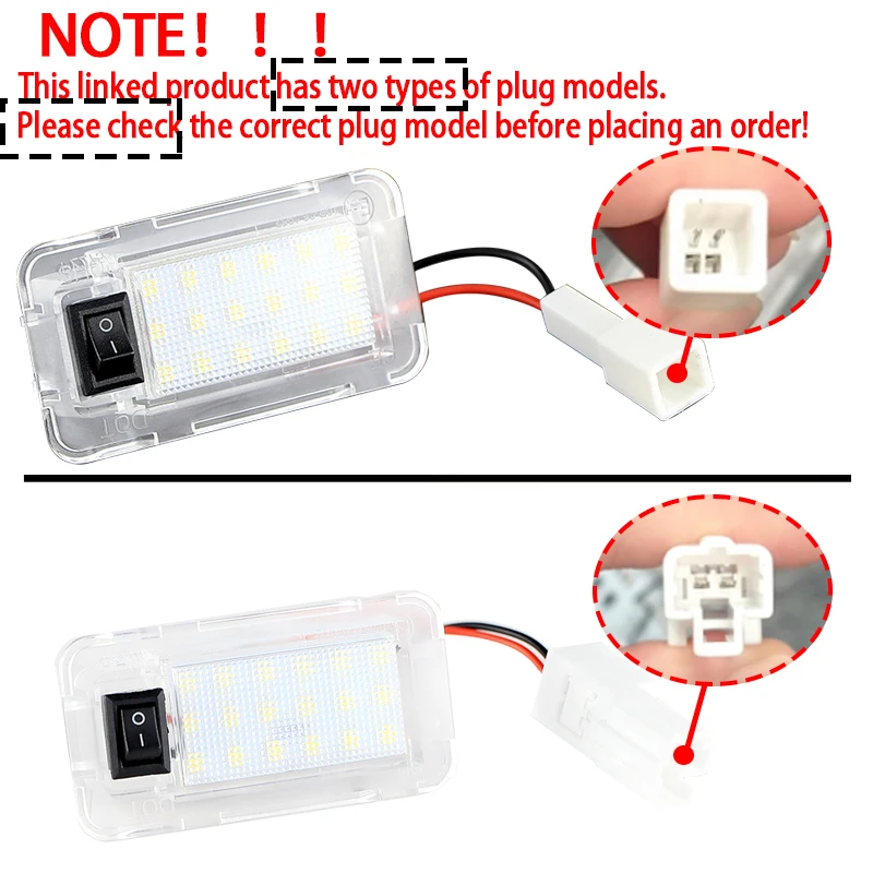 1PC Car LED Rear Luggage Compartment Trunk Light Interior Lamp For Toyota Rav4 MK5 XA50 Highlander Prius V Venza For Scion XB TC