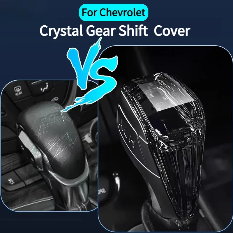 

LED Crystal For Chevrolet Equinox BLRZER Malibu XL Seeker BLRZER Car Gear Shift Knob Lever Head Shift Head Cover Automotive Part