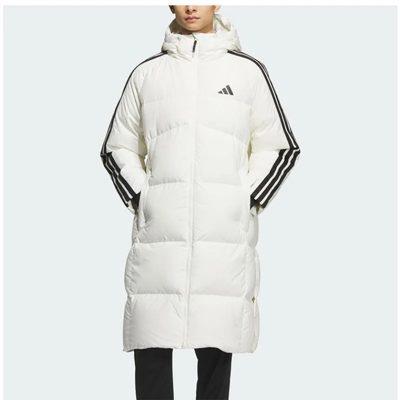 Adidas2026 Autumn Men's Daily Warm Long Down Jacket KC2497