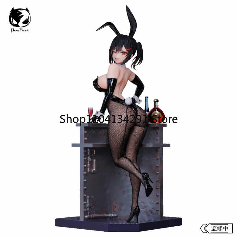 Origina Bearpanda Bunny Girl Asanagi Lin Xia Temperaturfarbe & 3D Crystal Eye & kreative Szenenmodelle Anime Spielzeug Geburtstagsgeschenke