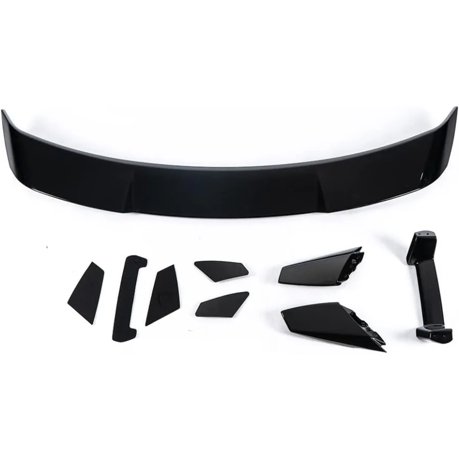 

Rear Spoiler Wing Compatible with 20152020 Ford Mustang S550 Black for Enhanced Aerodynamics and Sporty Exterior Styling in Aut