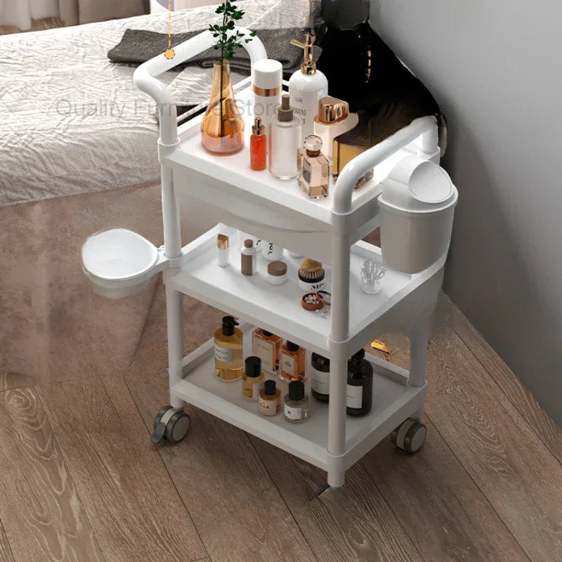 Recepção Lash Nail Salon Trolley, Beleza Rolando, Luxo, Trabalho Moderno Móveis, RR50ST