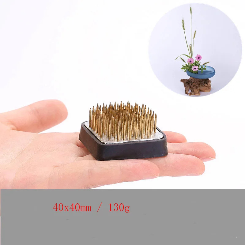 

40x40mm Square Japanese Ikebana Flower Kenzan Floral Base Florist Tool