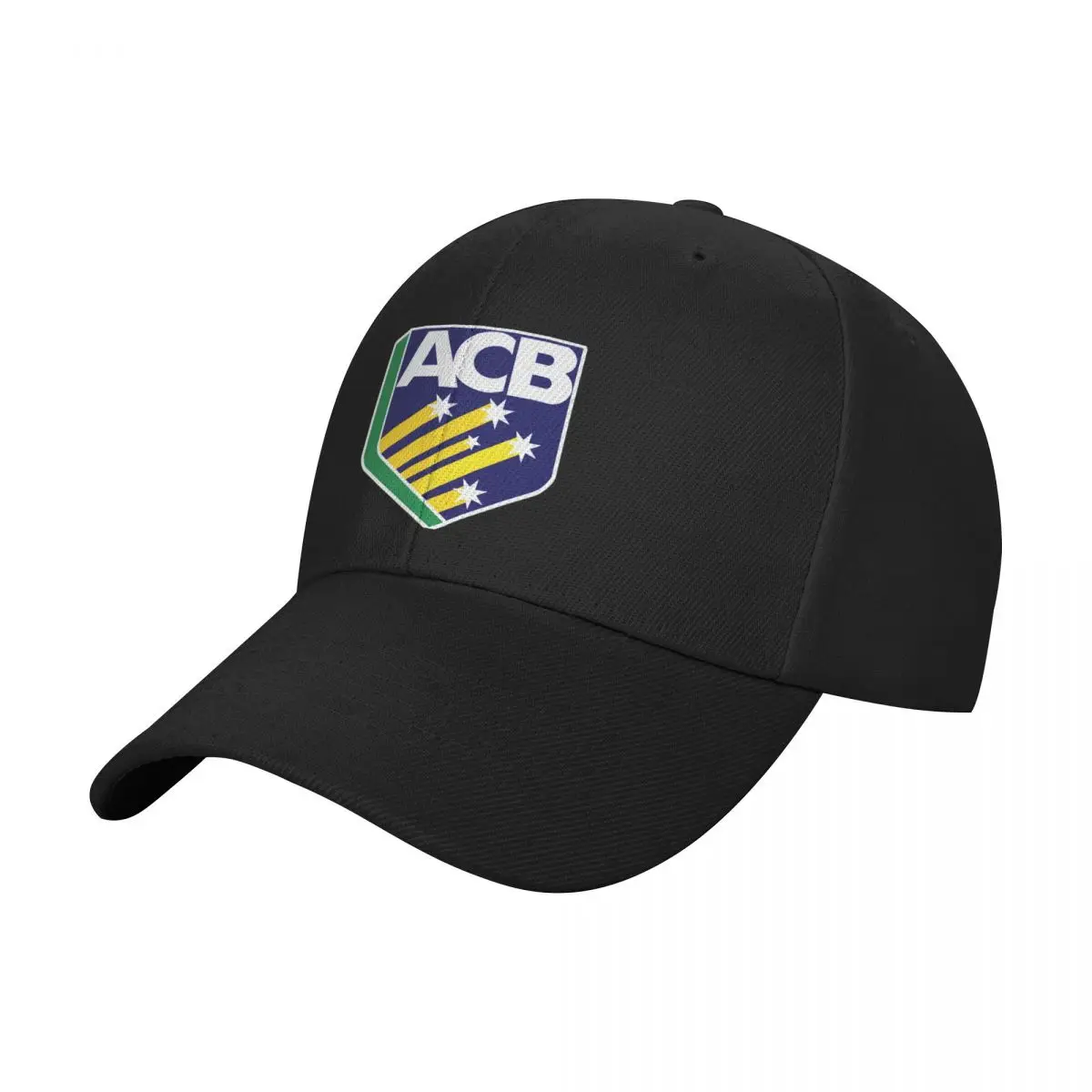 Australian Cricket Board Baseball Cap black Horse Hat Designer Hat Beach Bag Female Men's