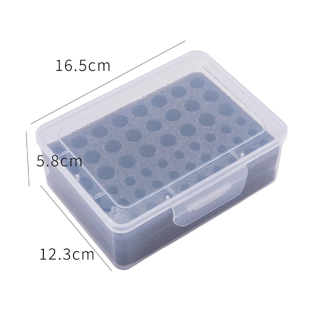 Organizer Case for AA AAA Batteries Stores 24 AA and 30 AAA Shock Resistant Moisture Proof PP Material Compact Dimensions