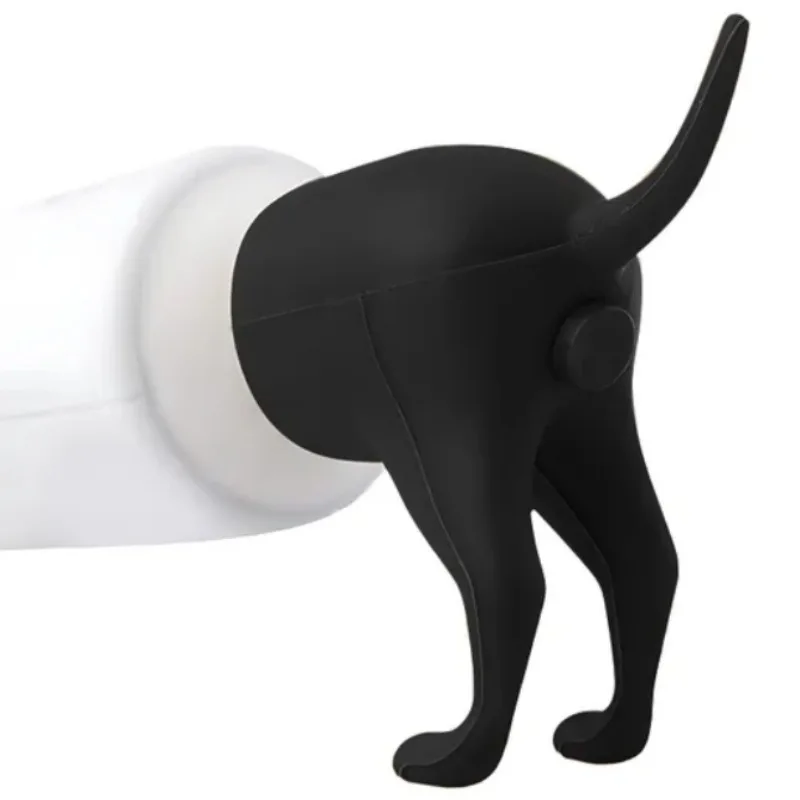 Funny Pooping Dog Butt Toothpaste Topper Creative Toothpaste Dispenser Cover