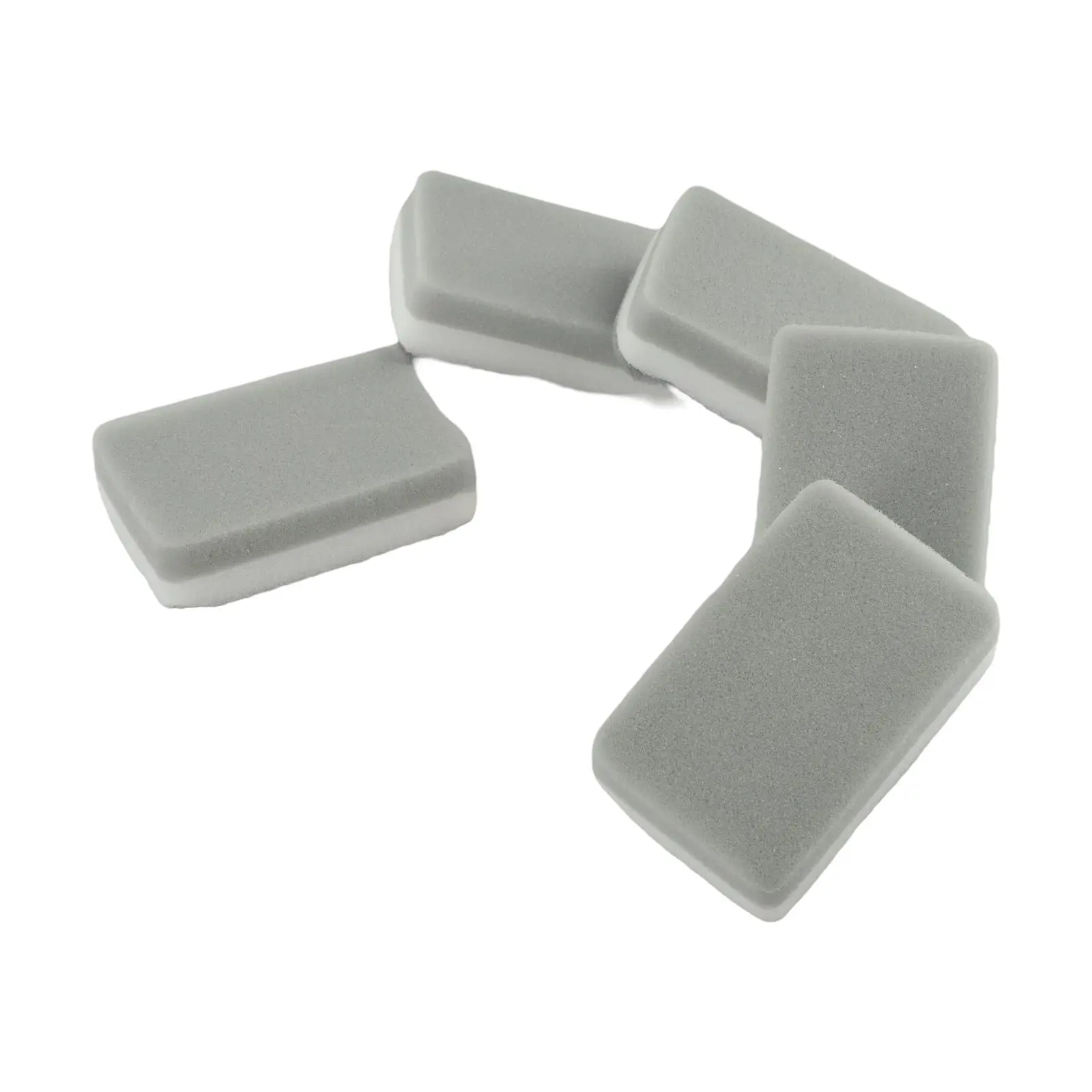 สําหรับห้องครัว 5 ชิ้น/เซ็ต Scouring Pad ฟองน้ําความหนาแน่นสูง Scouring Pad ผ้าทําความสะอาดห้องครัวอุปกรณ์ครัวที่มีประโยชน์กิจกรรม