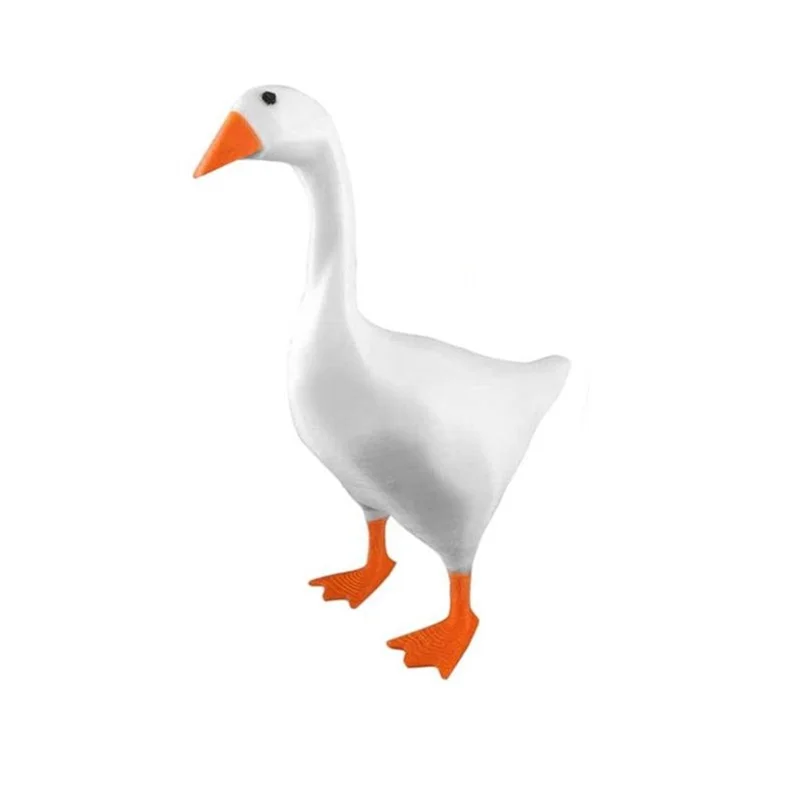 

High Quality 2 PCS Magnetic Goose Key Holder Cute Home Decor Kawaii Room Office Table Desk Decor Aesthetic Funny Sculpture Bedro