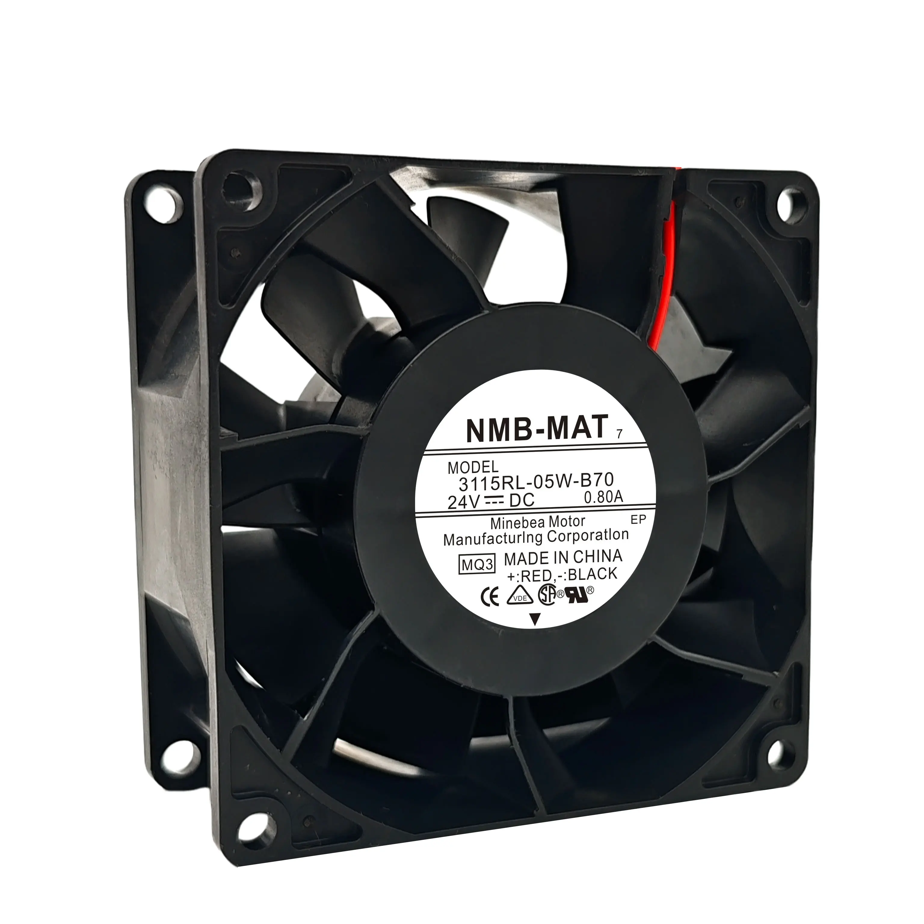 

NEW ORIGINAL 3115RL-05W-B70 24V 8038 80x80x38mm COOLING FAN RADIATOR