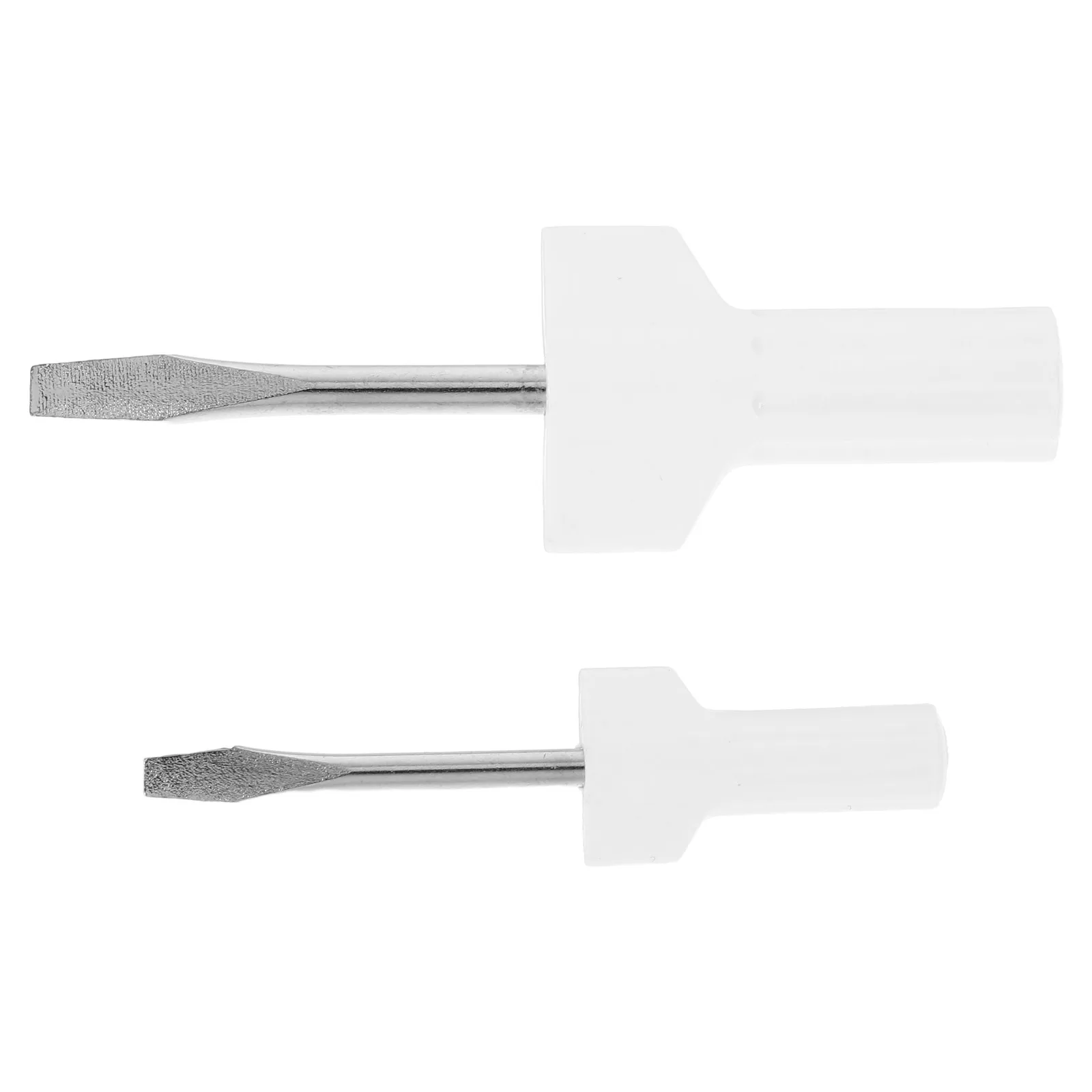 2pcs Sewing Machine Screwdriver Flat Head Precision Tool For Tightening Screws Portable Repairing Accessory Mini Metal