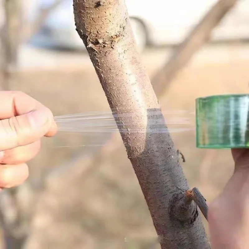 Профессиональная пленка для прививки фруктовых деревьев, упаковочная и намоточная пленка, высокоэластичная и дышащая лента для переплета ветвей.