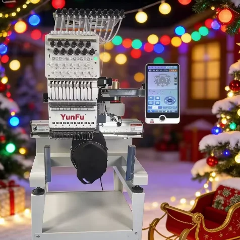 JY-1201 12 Needles Single Head: High Precision & Compact Design. The Ultimate Machine For Home Studios